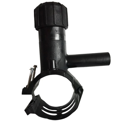 Трійник сідловий із фрезою d 160/20 мм, терморезисторний, SDR11, PE100